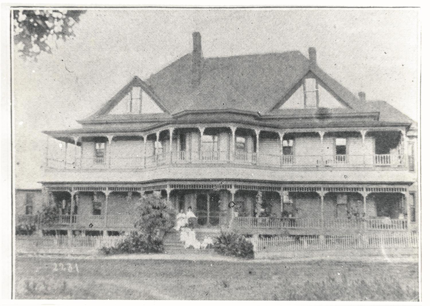 The Foster Hotel, Tyler — ca. 1900