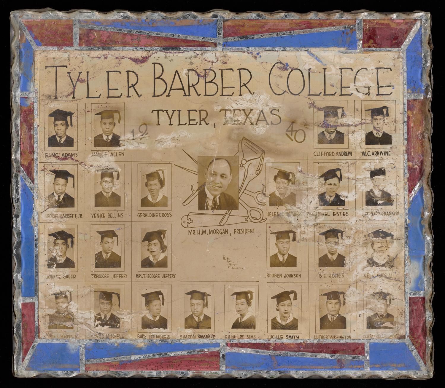 Tyler Barber College Class of 1940 — group portrait